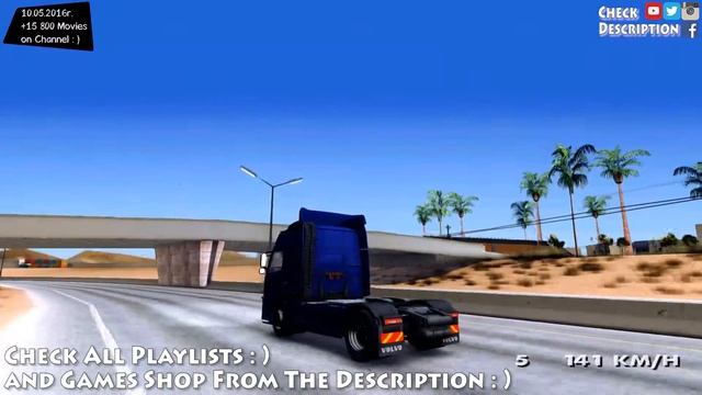 Volvo Fm Euro 6 - GTA MOD _REVIEW смотреть онлайн