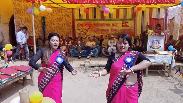 Yo Nepali Sir Uchali ॥ यो नेपाली शिर उचाली ॥ Nepali National Song ॥ Cover Dance, Teacher Dance ॥ смотреть онлайн