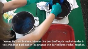 Окрашивание ткани красками MARABU EASY COLOR