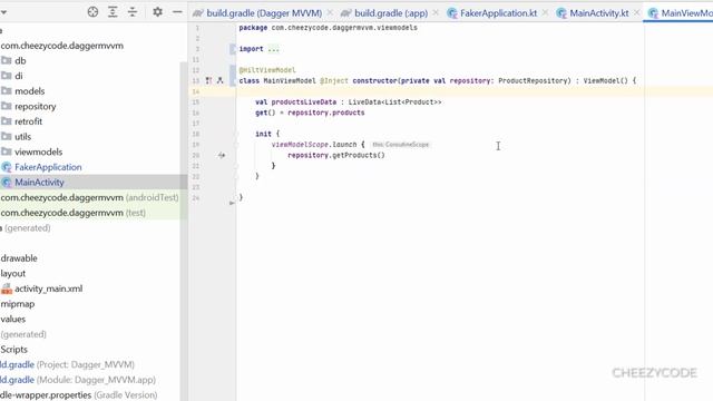 Android Hilt with MVVM Tutorial - CheezyCode (Hindi) смотреть онлайн