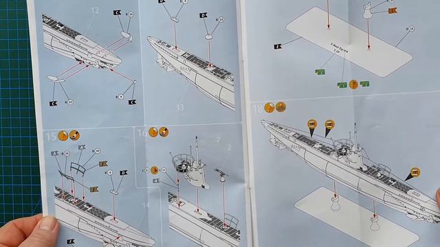Revell 1/144 Type II B (1943) German Submarine - Kit Review смотреть онлайн