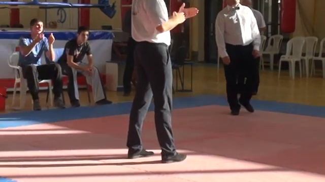 Карлов Артём 1.2 ПОИНТ 18.09.15 Чемпионат и Первенство Республики Крым по кикбоксингу WAKO