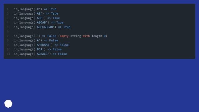 Python - Determine if a word is in this language or not смотреть онлайн