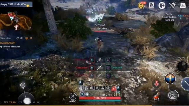 Black Desert Mobile - Node war which I suck смотреть онлайн