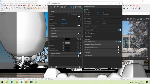 Sketchup Vray Exterior Daylight Render смотреть онлайн