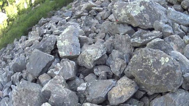 Возвращаемся с водопада Учар на турбазу «Красный камень»