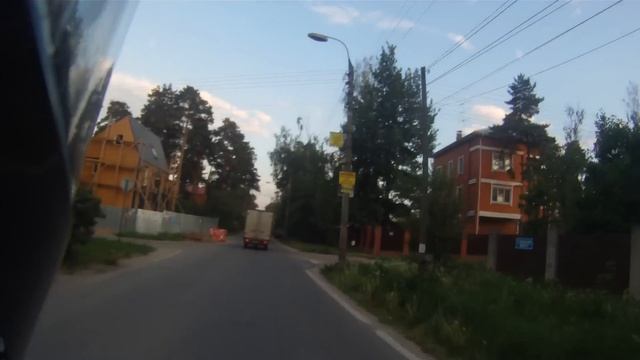 Покатушка по окрестностям. Тест нового крепления камеры. смотреть онлайн