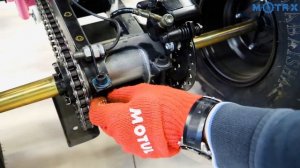 Натяжение цепи на квадроцикле - Эксцентриковая втулка