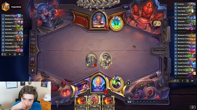 These Buffs Were CRAZY Good for Warlock - Legend to Rank 1 - Hearthstone смотреть онлайн