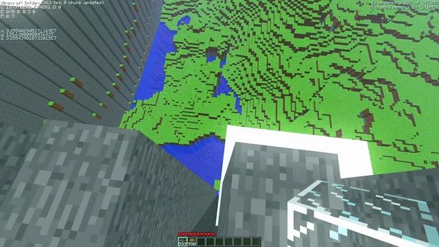 I Explored The Far Lands In Minecraft Infdev