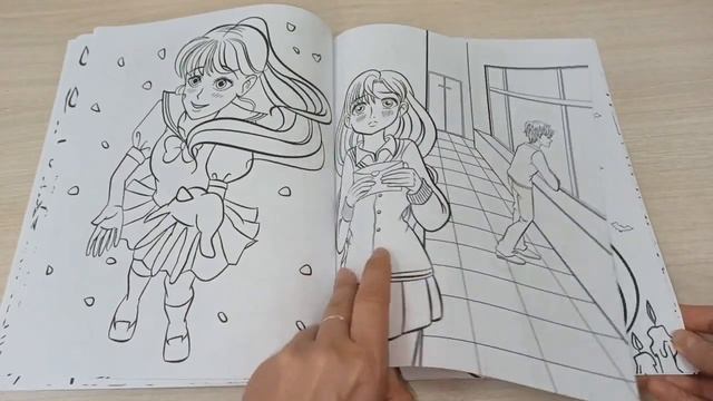 РАСКРАСКА АНИМЕ. МОЭ-ПЕРСОНАЖИ смотреть онлайн