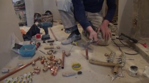 Монтаж водопровода трубами REHAU. Пайка медных труб.