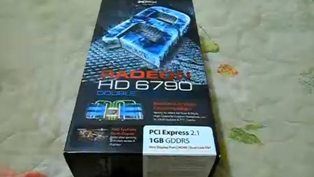 UNBOXING| XFX Radeon HD 6790 смотреть онлайн