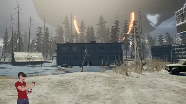 ПРИЗРАК ЗАТОПЛЕННОЙ ДЕРЕВНИ! - (STALKER VR) Прохождение Into the Radius № 31 смотреть онлайн