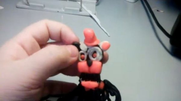 Молтен Фредди из пластилина