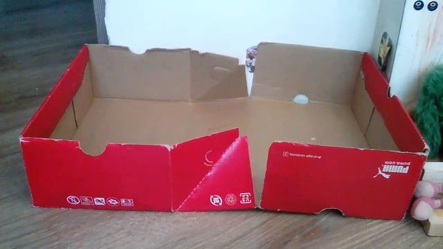 Как безумно просто сделать домик из коробки для кота или кошки смотреть онлайн