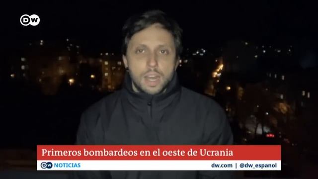Primer ataque en el oeste de Ucrania смотреть онлайн