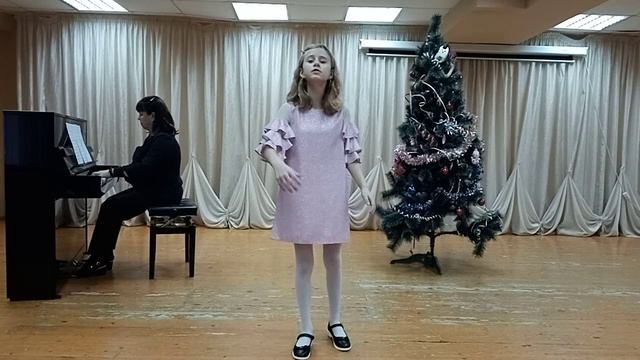 Лобова София. ДШИ №2 г. Старый Оскол "Белые снежинки" смотреть онлайн