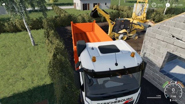 Farming Simulator 19 - CATERPILLAR 420F IT Backhoe Loader Digging Dirt смотреть онлайн