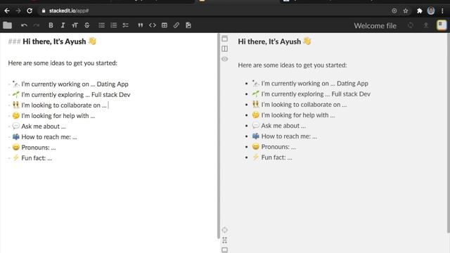How to create Awesome GitHub Profile ReadMe (New Feature) | Impress others with your Github Profile смотреть онлайн