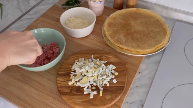 Блинчики с тунцом на Масленицу. Вкусная начинка для блинов смотреть онлайн