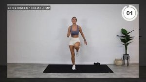 45 MIN Cardio & Strength Workout _ Full Body HIIT _ No Repeat _ Fat Burn _ With Weights