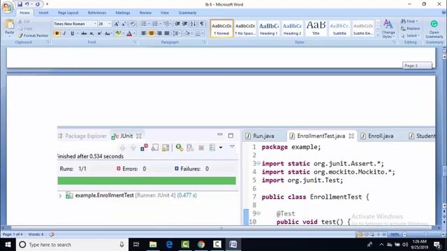 To Become familiar with MOCKITO with example code смотреть онлайн