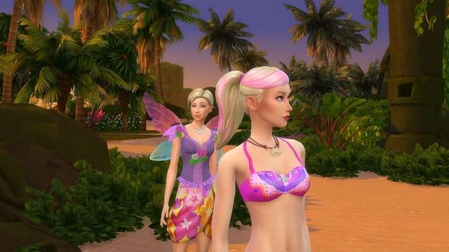 Barbie Mermaid turned into a Fairy смотреть онлайн