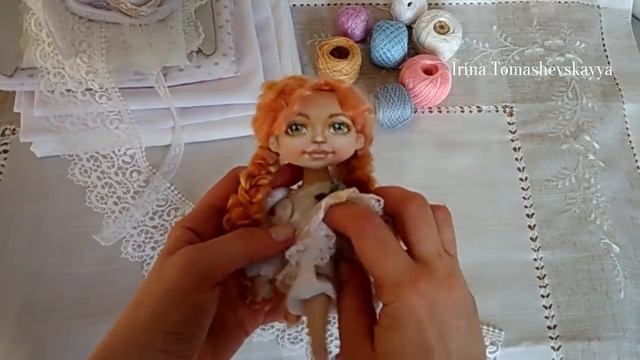 Ангел. Текстильная кукла. смотреть онлайн