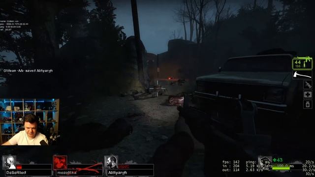 Стрим: Left 4 Dead 2 The Last Stand - Проходим новую кампанию с Дезом, Мозолькой и Алди смотреть онлайн