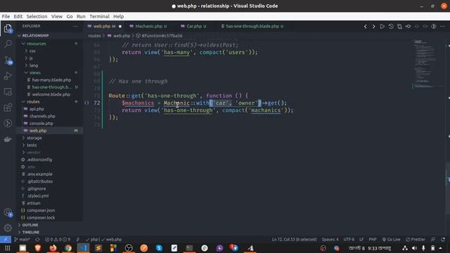 Laravel Full Course Class 11 | Eloquent: Relationships | Has One Through | Has Many Through смотреть онлайн