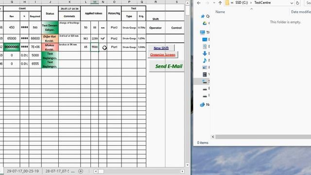 Shift Report Excel Macro VBA Excel to Pdf to E mail смотреть онлайн
