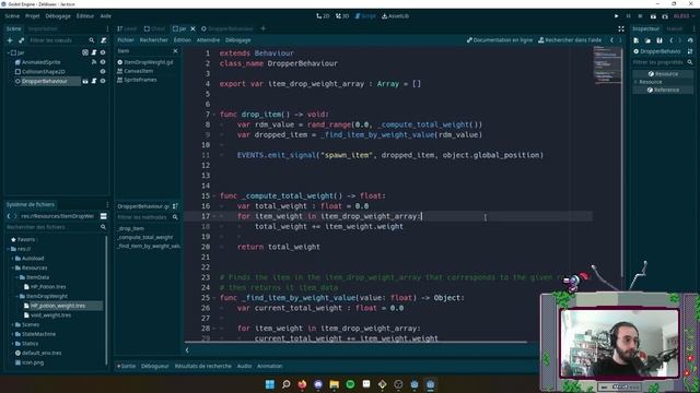 Godot: Créer un RogueLike de zero! (Partie 20: Système de drop des objets) смотреть онлайн