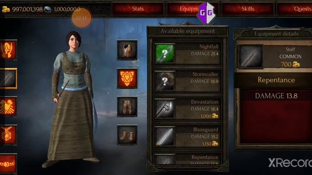 Arcane Quest Legends - Offline RPG v1.3.0 Hack Max Gold,Get, Level 100, Point bẳng Guardians No Roo смотреть онлайн