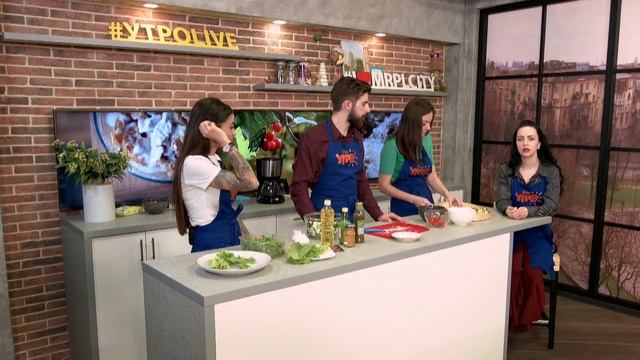 Салат "Молодежный" от Кати Сабировой и Насти Купчинской смотреть онлайн