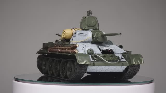 T-34-76 1942 Production model - Part 1 - 1/35 Tamiya model building смотреть онлайн