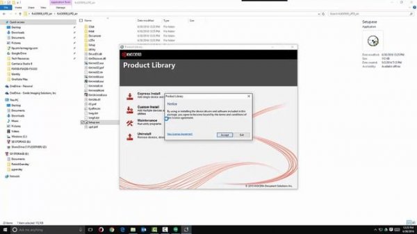 Kyocera Print Driver Install for Windows