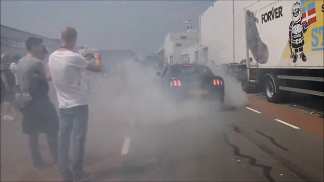 'Do A Burnout' Mustang GT 5.0! смотреть онлайн
