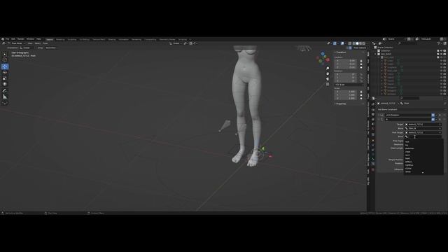 Daz to Blender: Aiko3 IK Rig Demo смотреть онлайн