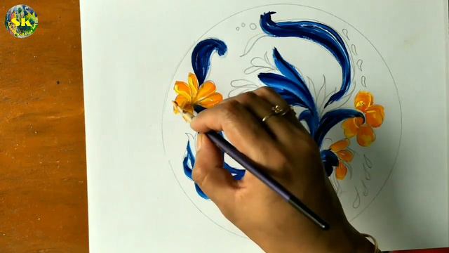 Rosemaling Painting || How To Do Rosemaling Painting Step By Step.
