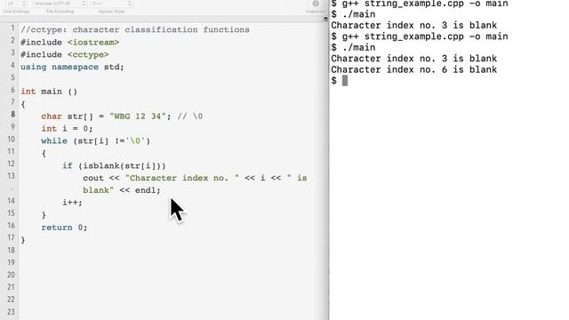 Lesson 1 cctype cstdlib Functions смотреть онлайн