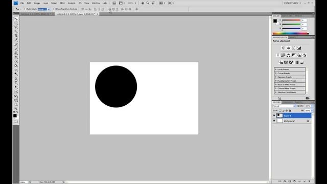 Tutcove: Adobe Photoshop CS4 - Move Tool смотреть онлайн