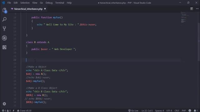 Object Oriented Programming in Php 03 of 04 смотреть онлайн