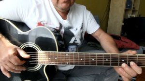 Учимся играть на семиструнной гитаре.Настраиваем  гитару и разучиваем цыганочку. Урок 1