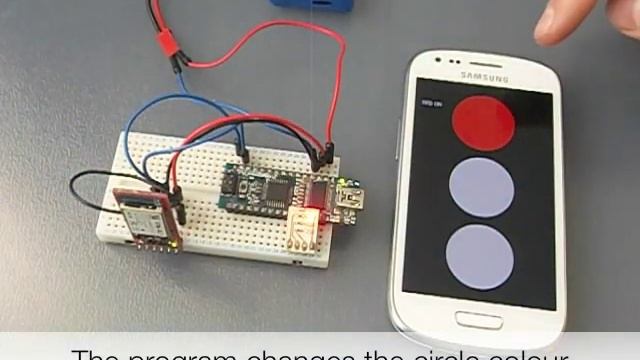 Android (Processing) and Arduino Communication - bluetooth смотреть онлайн