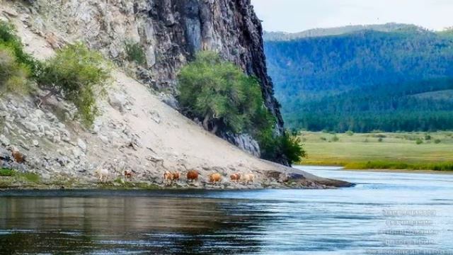 Река Селенга    Selenga River Russia