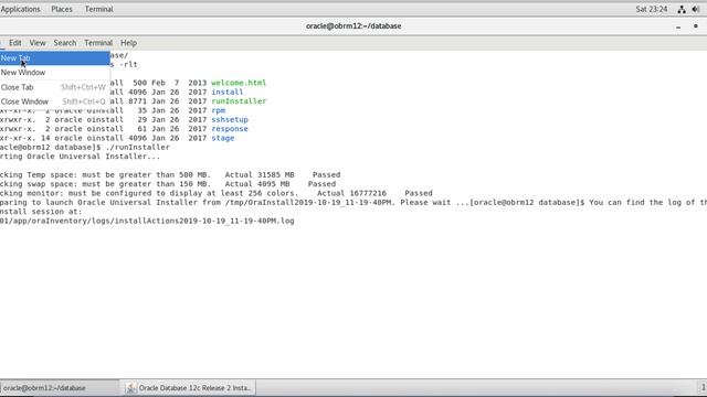 Installing Oracle 12c R2 on Linux 7 7 смотреть онлайн
