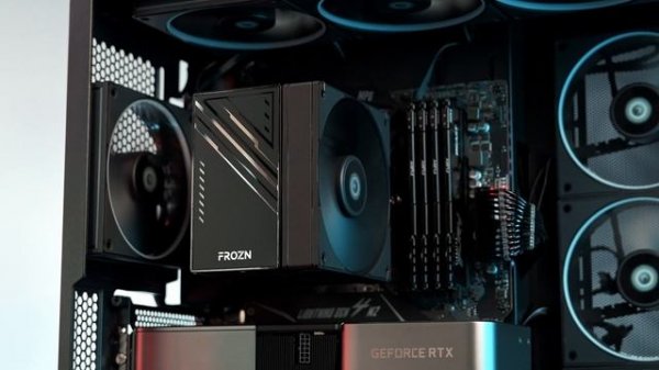 Introducing ID-COOLING FROZN A610 BLACK CPU Air Cooler