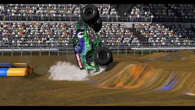 Monster Jam BeamNG.Drive | Crashes And Saves Vol. 1!