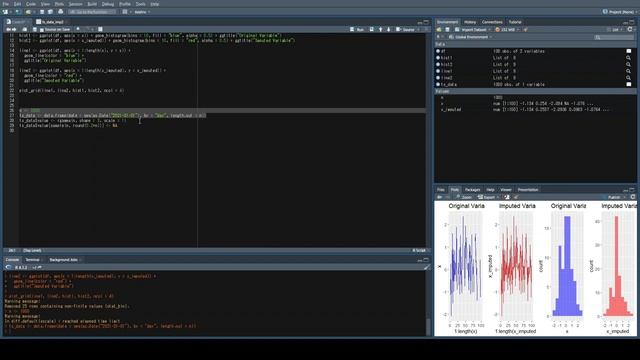 How to clean data - Imputing missing data with a mean | R смотреть онлайн